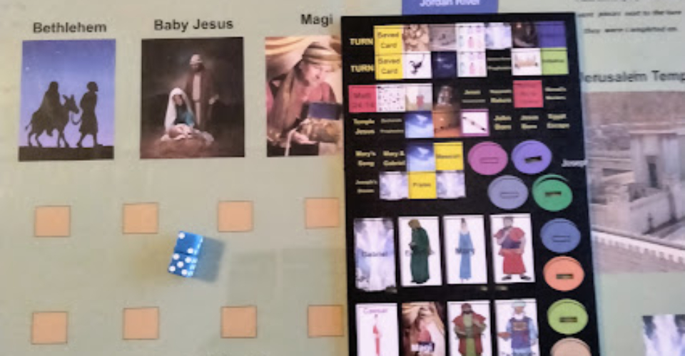 Joseph & Mary Game Components