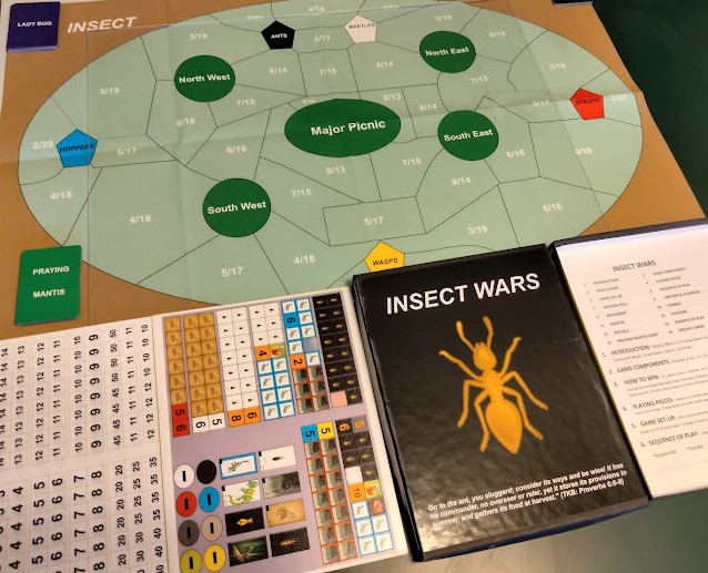 Insect Wars Game Components