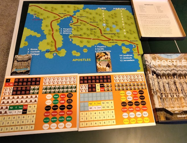 Apostles Game Components